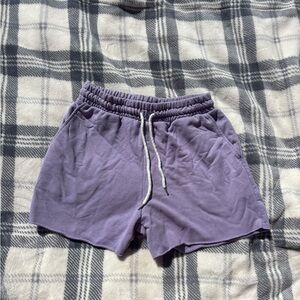 Forever 21 Purple sweat shorts